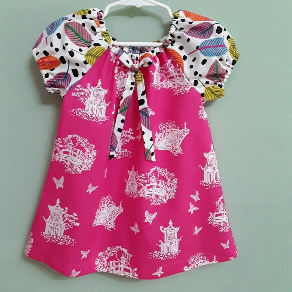 Peasant dress Sz.12 mos., Sz.18 mos. Sz.2